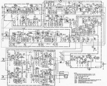 Aiwa CTR 2020E schematic circuit diagram